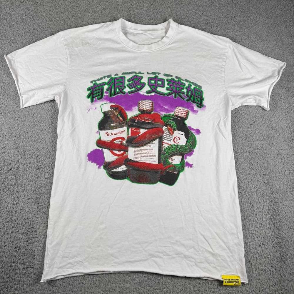 That's A‎ Awful Lot of Cough Syrup Slimes Men's Shirt Large